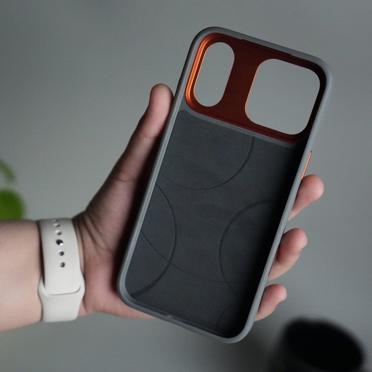 iPhone 17 Pro Max GeoMaze Pattern Leather Case | Premium Luxury Back Cover with Metal Camera Frame
