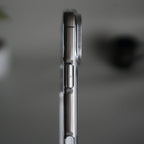 iPhone 17 Pro Max Hard Crystal Transparent MagSafe Case | Anti-Yellow Clear Back Cover with Metal Camera Bump