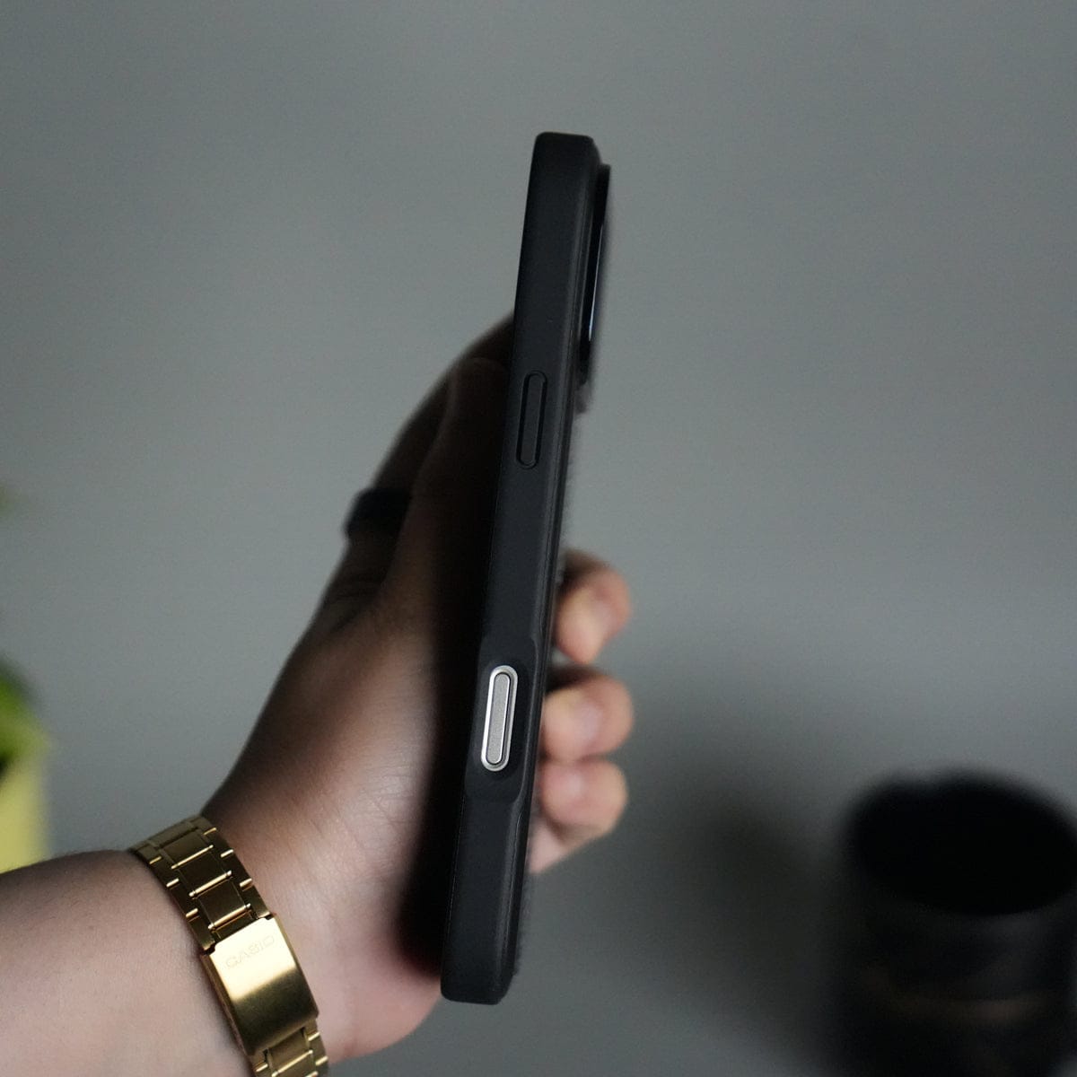 iPhone 17 Pro Max Leather Case | Classic Middle Stitched PU Back Cover