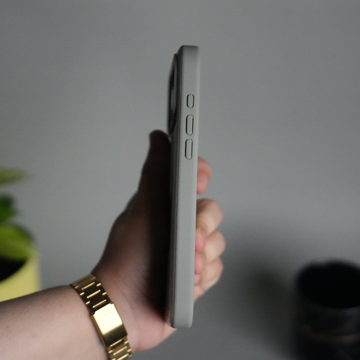 iPhone 17 Pro Max Leather Case | Classic Middle Stitched PU Back Cover