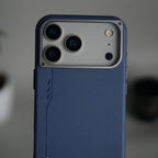 iPhone 17 Pro Max Leather Texture MagSafe PVC NUIU Case With Metal Camera Bump