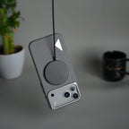 iPhone 17 Pro Max Leather Texture MagSafe PVC NUIU Case With Metal Camera Bump