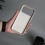 iPhone 17 Pro Max Liquid Silicone Case Cover (Beige)