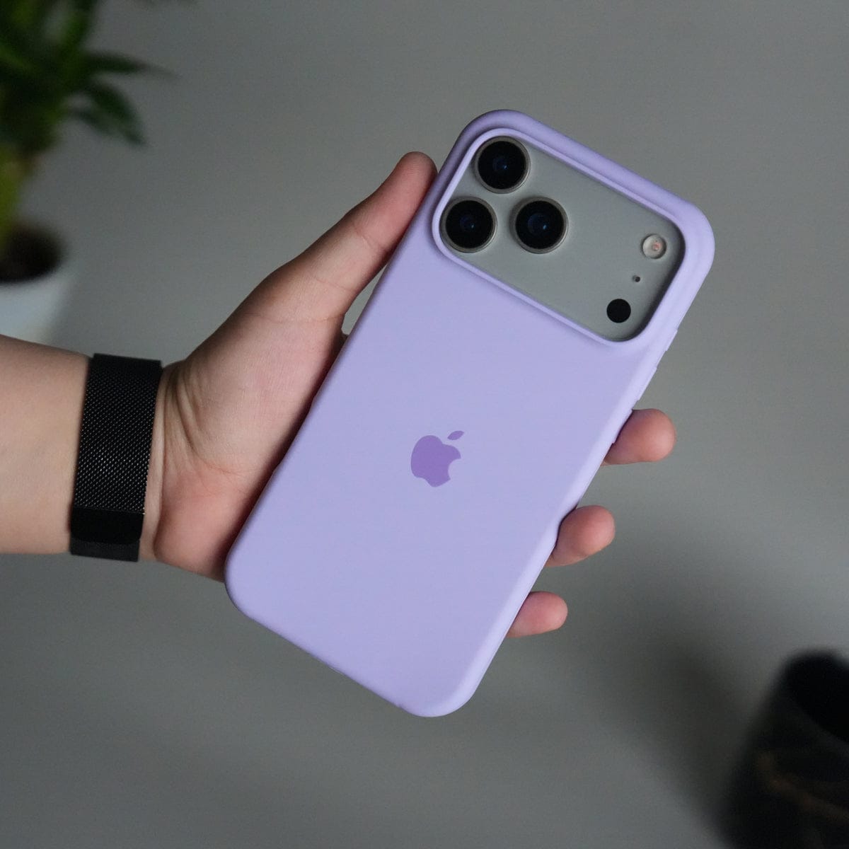iPhone 17 Pro Max Liquid Silicone Case Cover | Lavender