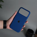 iPhone 17 Pro Max Liquid Silicone Case Cover (Pacific Blue)