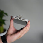 iPhone 17 Pro Max Luxury Leather MagSafe Case | Metal Ring Stand and Grip Holder Cover