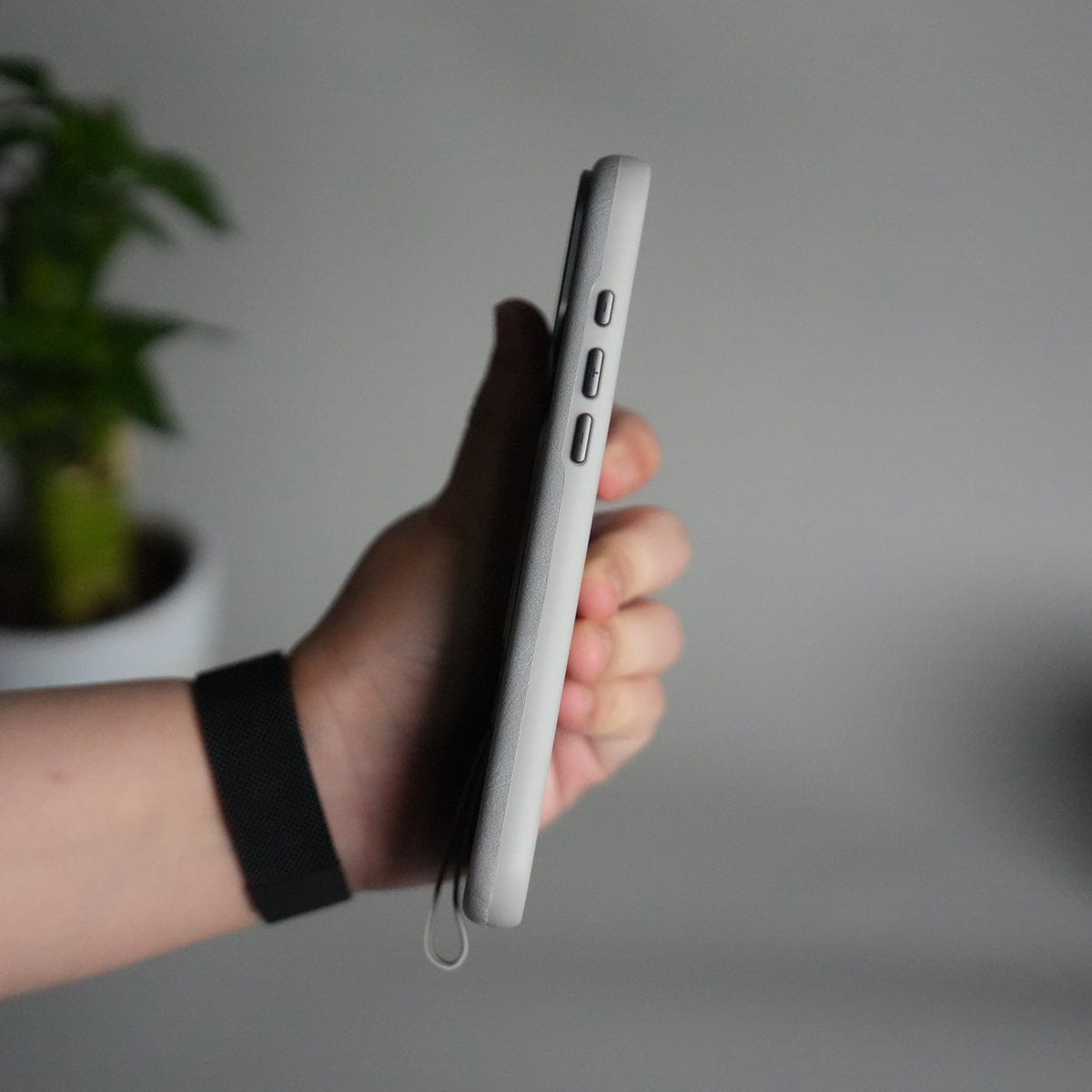 iPhone 17 Pro Max Luxury Leather MagSafe Case | Metal Ring Stand and Grip Holder Cover