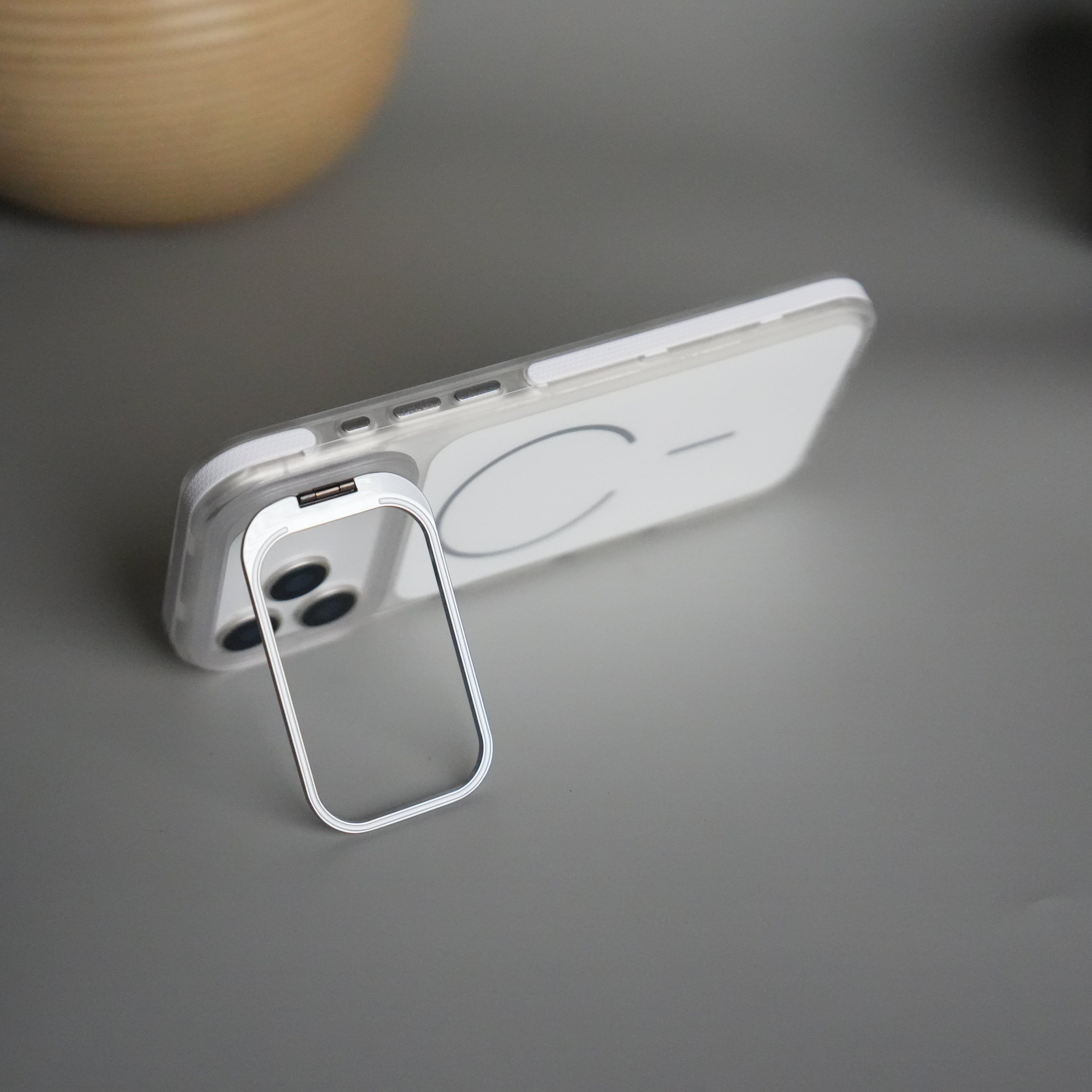 iPhone 17 Pro Max MagSafe Case with Metal Camera Stand | Slim & Shockproof Protection