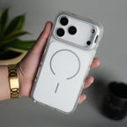iPhone 17 Pro Max MagSafe Case with Metal Camera Stand | Slim & Shockproof Protection