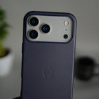 iPhone 17 Pro Max MagSafe PU Leather Back Cover | Premium PU Leather | Slim & Elegant Hard Case