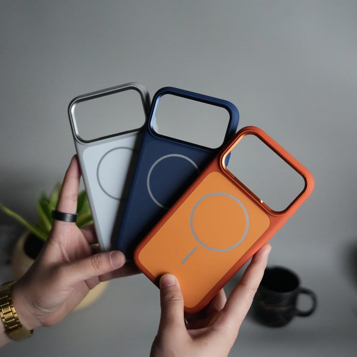 iPhone 17 Pro Max MagSafe Silicone Case Slim Matte Shockproof Cover with Camera Protection