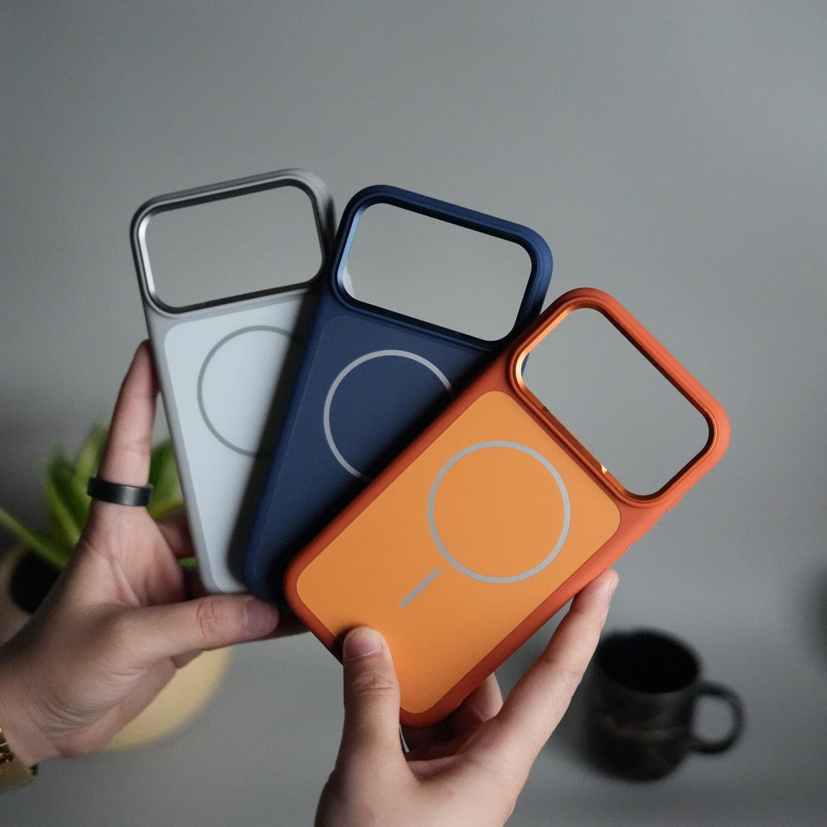 iPhone 17 Pro Max MagSafe Silicone Case Slim Matte Shockproof Cover with Camera Protection