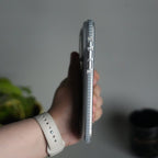 iPhone 17 Pro Max MagSafe Suitcase Design Case | Shiny Texture Back Cover