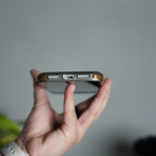 iPhone 17 Pro Max MagSafe Suitcase Design Case | Shiny Texture Back Cover