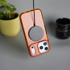 iPhone 17 Pro Max MagSafe Suitcase Design Case | Shiny Texture Back Cover