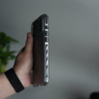 iPhone 17 Pro Max MagSafe Suitcase Design Case | Shockproof Ribbed Texture Back Cover