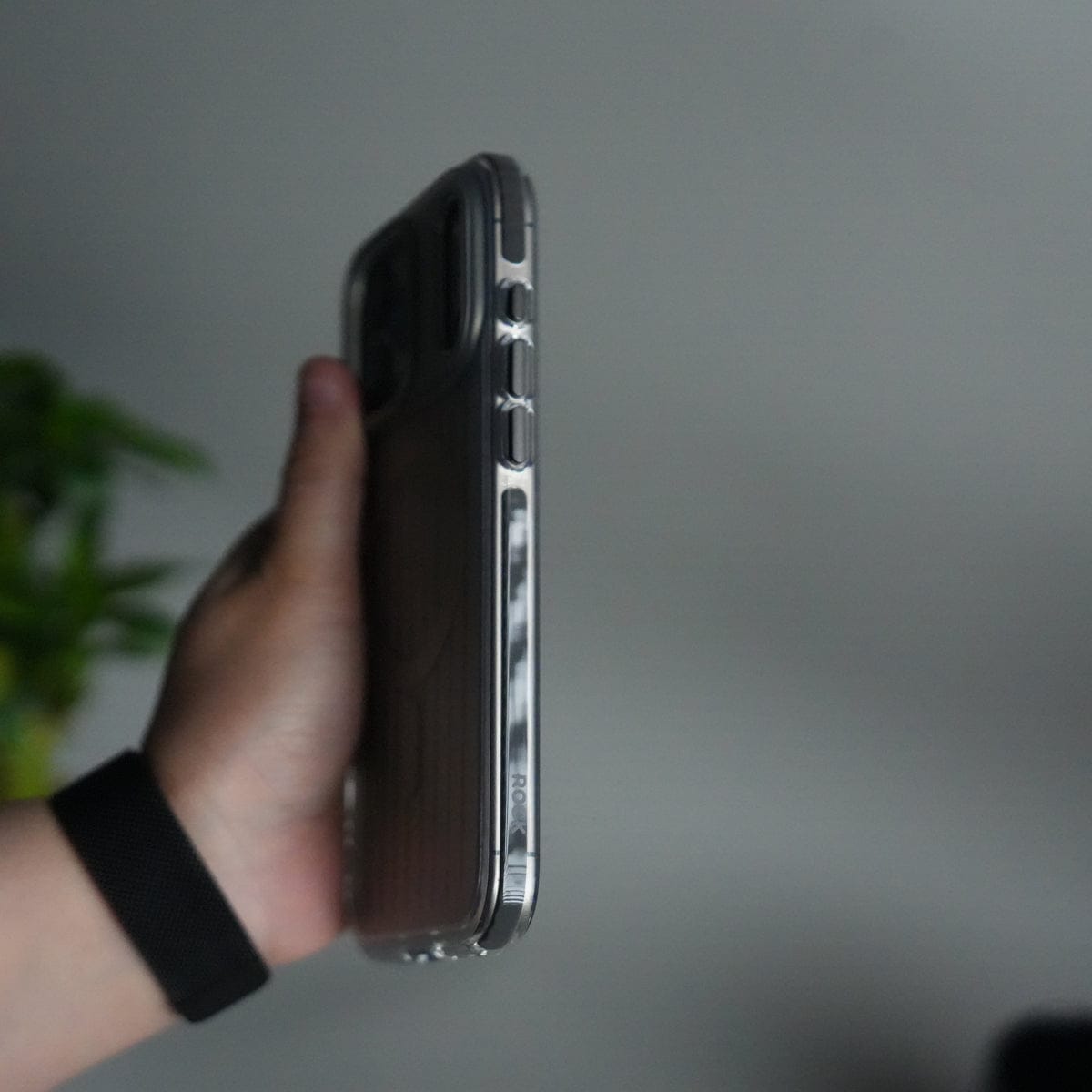 iPhone 17 Pro Max MagSafe Suitcase Design Case | Shockproof Ribbed Texture Back Cover
