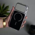 iPhone 17 Pro Max Matte Finish MagSafe Case with Ultra-Slim Metal Kickstand