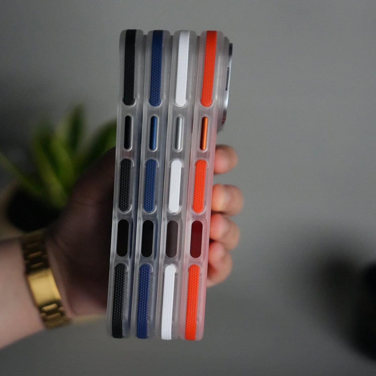 iPhone 17 Pro Max Matte Finish MagSafe Case with Ultra-Slim Metal Kickstand