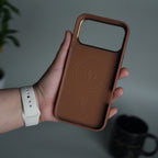iPhone 17 Pro Max Matte MagSafe Case | Electroplated Camera Frame | Shockproof Back Cover