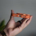 iPhone 17 Pro Max Matte Shockprof Case with Metal 360° Kickstand