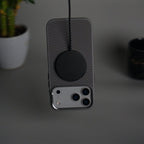 iPhone 17 Pro Max Metal Camera Ring Carbon Fiber Design MagSafe Cover