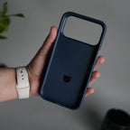 iPhone 17 Pro Max Premium Leather Kickstand Case | Metal Ring Stand | Shockproof Back Cover