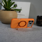 iPhone 17 Pro Max Premium Magnetic Stand Ring Case