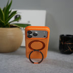 iPhone 17 Pro Max Premium Magnetic Stand Ring Case