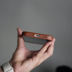 iPhone 17 Pro Max PU Leather Case with Metal Camera Frame & 360° Rotating Metal Stand