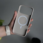 iPhone 17 Pro Max Soft Touch MagSafe Case | Matte Finish | Titanium Gray