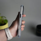 iPhone 17 Pro Max TechLine Transparent MagSafe Case with Metal Camera Bump Back Cover