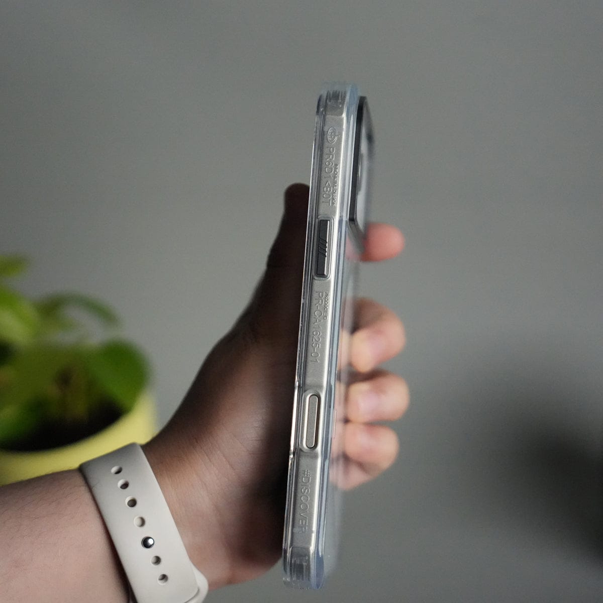 iPhone 17 Pro Max TechLine Transparent MagSafe Case with Metal Camera Bump Back Cover