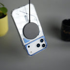 iPhone 17 Pro Max TechLine Transparent MagSafe Case with Metal Camera Bump Back Cover