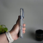 iPhone 17 Pro Max TechLine Transparent MagSafe Case with Metal Camera Bump Back Cover