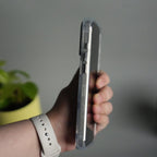 iPhone 17 Pro Max TechLine Transparent MagSafe Case with Metal Camera Bump Back Cover