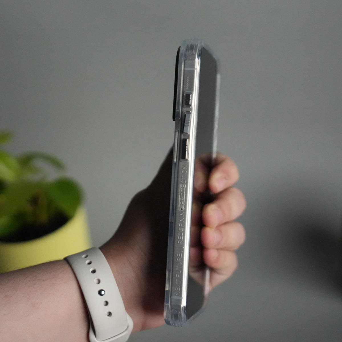iPhone 17 Pro Max TechLine Transparent MagSafe Case with Metal Camera Bump Back Cover