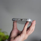 iPhone 17 Pro Max Transparent MagSafe Suitcase Design Case Back Cover