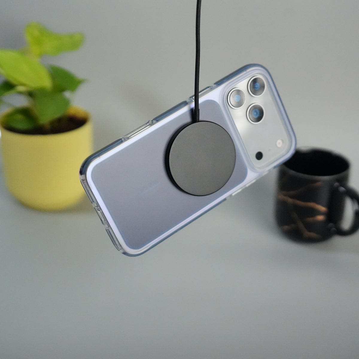 iPhone 17 Pro Max Transparent Soft Edge MagSafe Case Cover