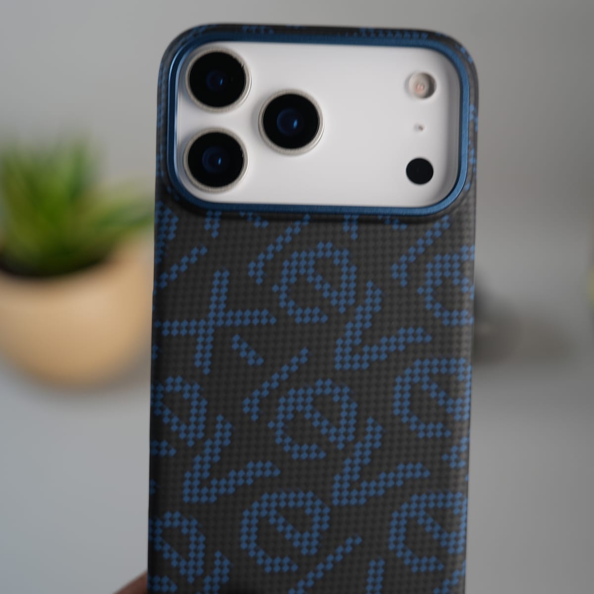 iPhone 17 Pro Max Ultra-Thin Carbon Fiber Texture Hard Pc MagSafe Case | Lightweight Back Cover