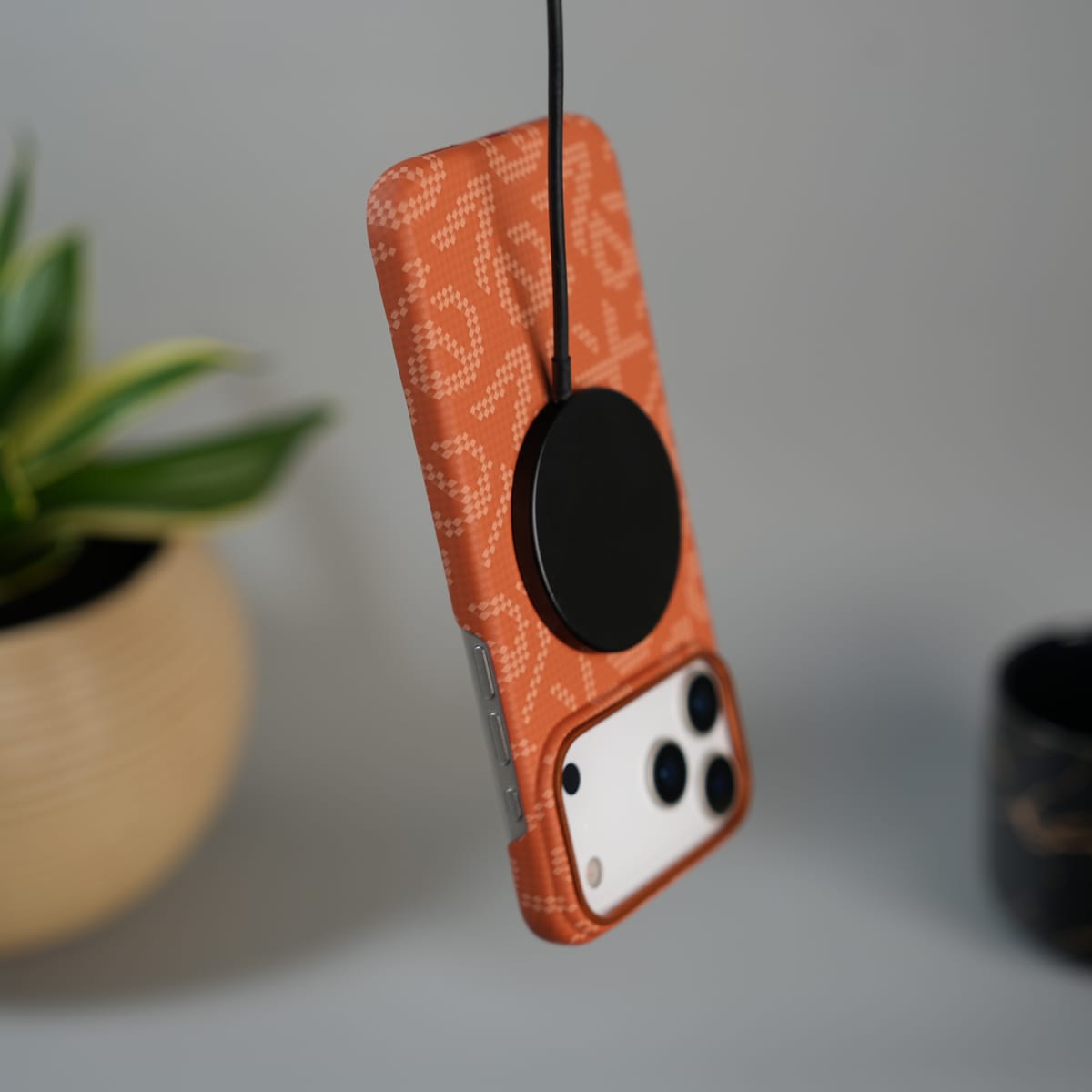 iPhone 17 Pro Max Ultra-Thin Carbon Fiber Texture Hard Pc MagSafe Case | Lightweight Back Cover
