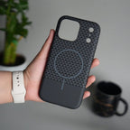 iPhone 17 Pro Max Woven Pattern MagSafe Case for | Textured Grip | Shockproof Protection