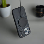 iPhone 17 Pro Max Woven Pattern MagSafe Case for | Textured Grip | Shockproof Protection