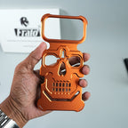 iPhone 17 Series Aluminium Skull Frame Protective Case Cover