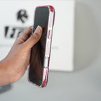 iPhone 17 Series Blush Pink Gradient MagSafe Compatible Clear Case