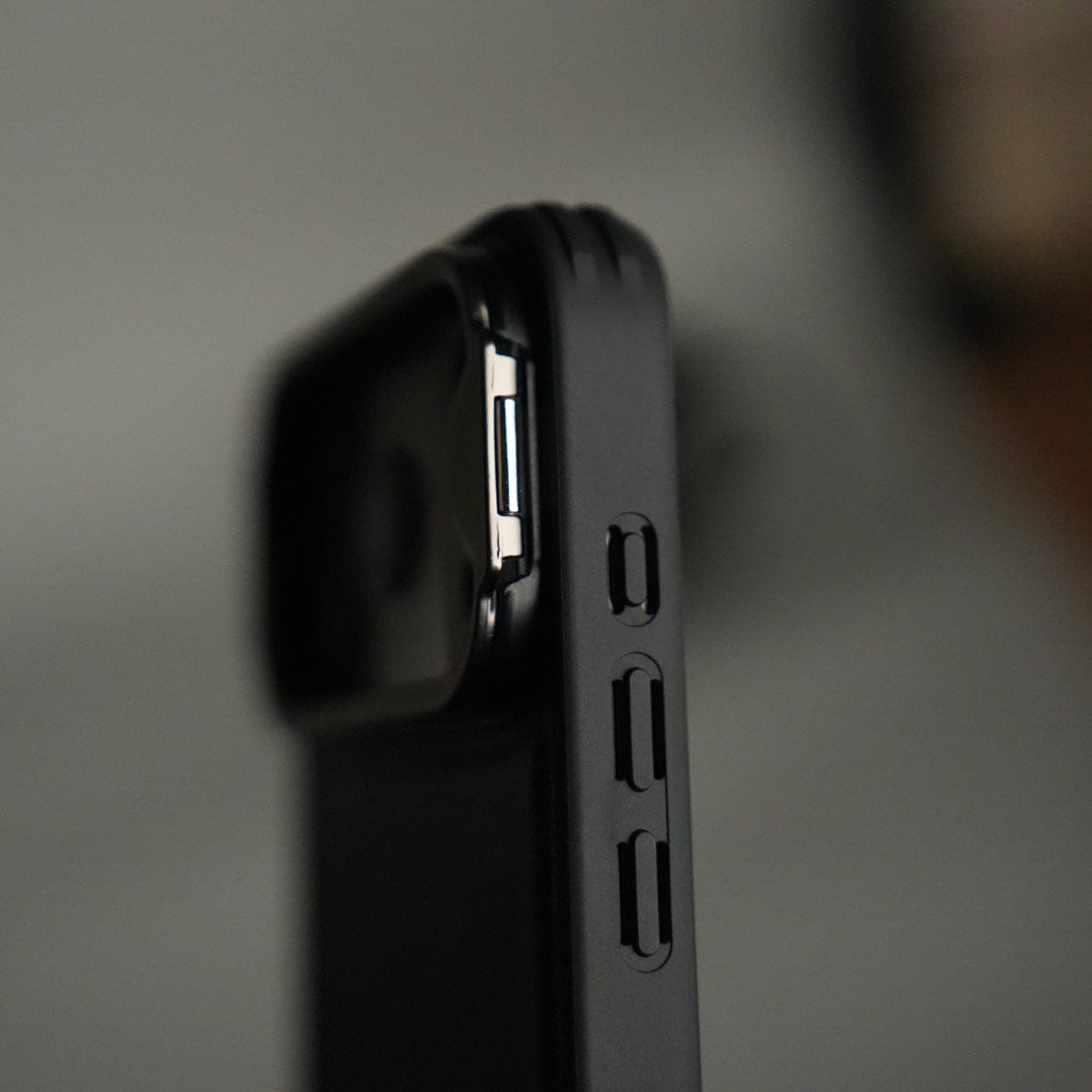iPhone 17 Series Camera Protector Case | Sliding Metal Lens Cover | Shockproof Back Cover with Built-In Kickstand