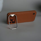 iPhone 17 Series Camera Protector Case | Sliding Metal Lens Cover | Shockproof Back Cover with Built-In Kickstand
