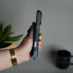 iPhone 17 Series Carbon Fiber Texture Aramid Design Hard Pc MagSafe Cover | BlueMix Design