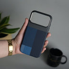 iPhone 17 Series Carbon Fiber Texture Aramid Design Hard Pc MagSafe Cover | BlueMix Design