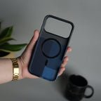 iPhone 17 Series Carbon Fiber Texture Aramid Design Hard Pc MagSafe Cover | BlueMix Design